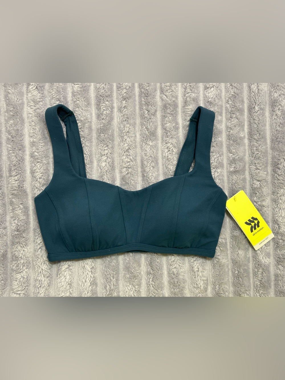 all in motion Dark Teal Supportive Sports Bra